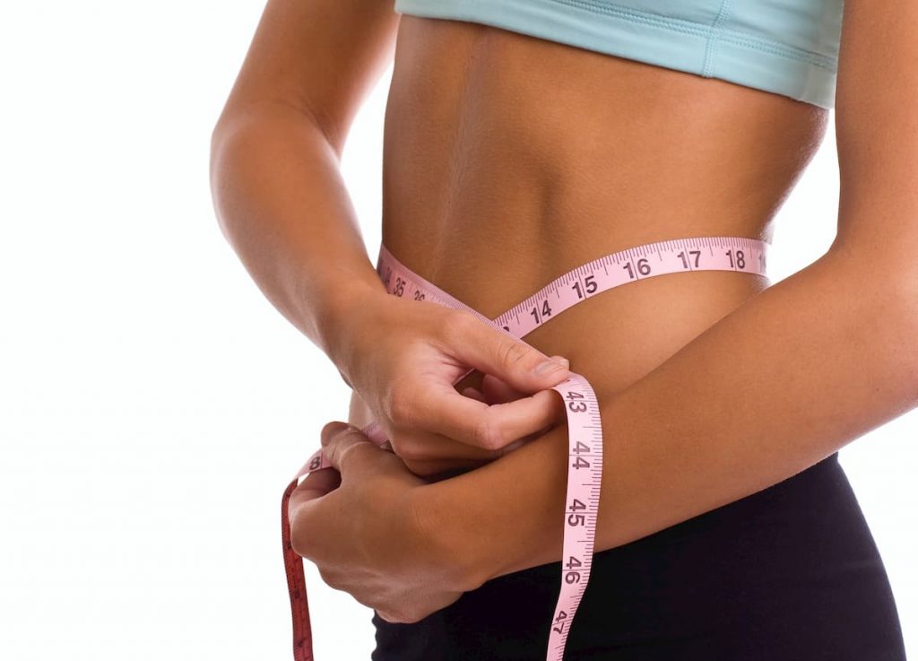 Measuring belly fat in women
