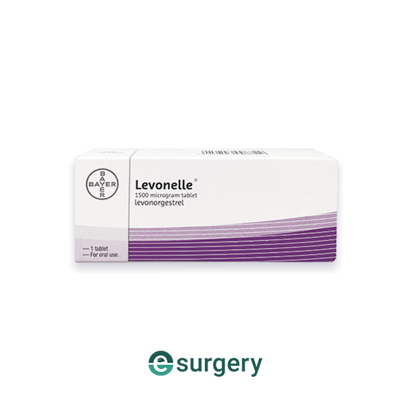 Levonelle levonrgestrel 1500 microgram tablet from e-Surgery
