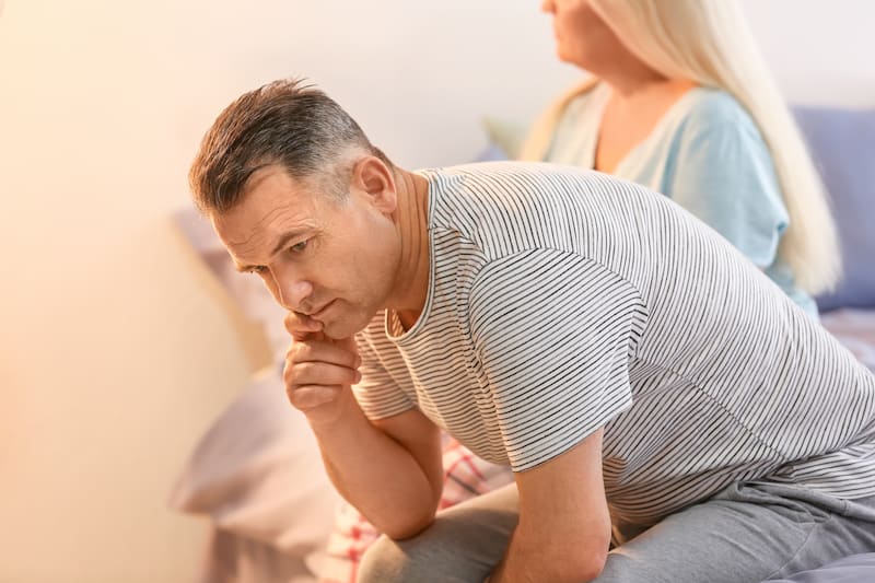 man wondering does smoking cause premature ejaculation?